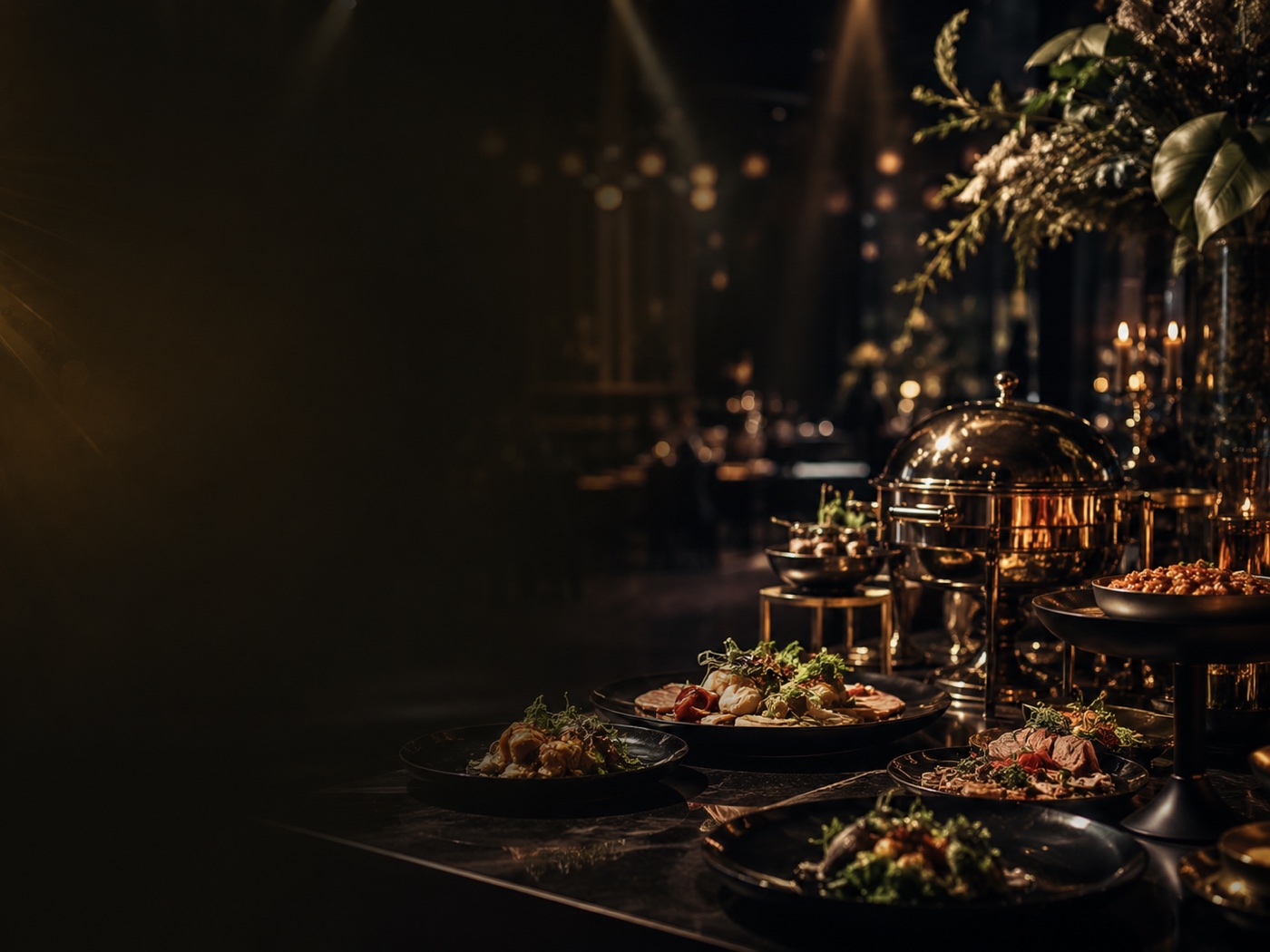 Bufet de catering premium pentru evenimente